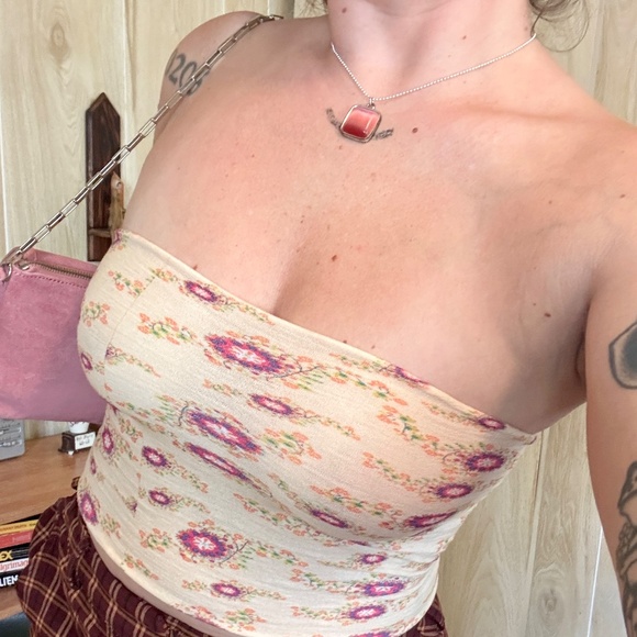 Vintage Pink Pendant Ball Chain Necklace Choker - Picture 3 of 7